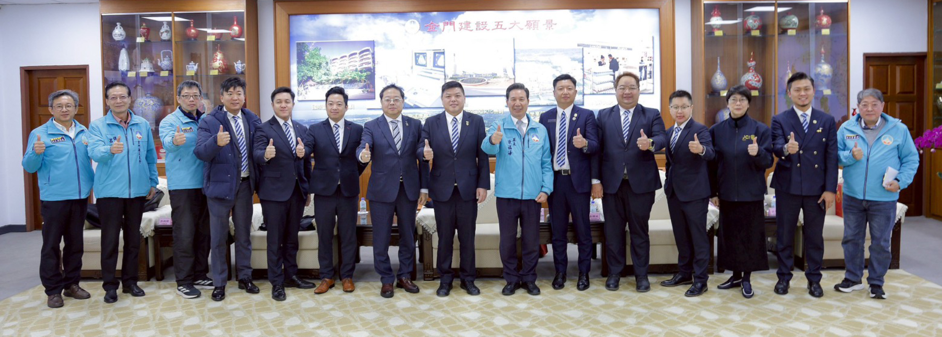 拜訪金門縣政府
